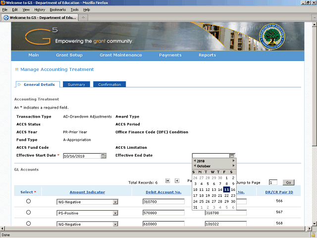 Screen image of this step