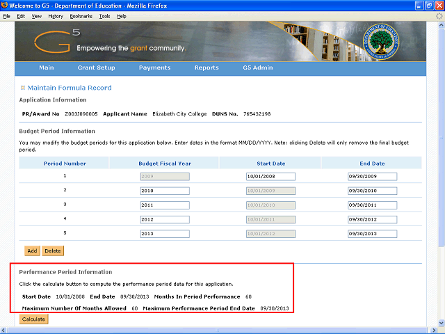 Screen image of this step