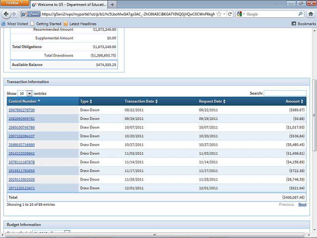 Screen image of this step