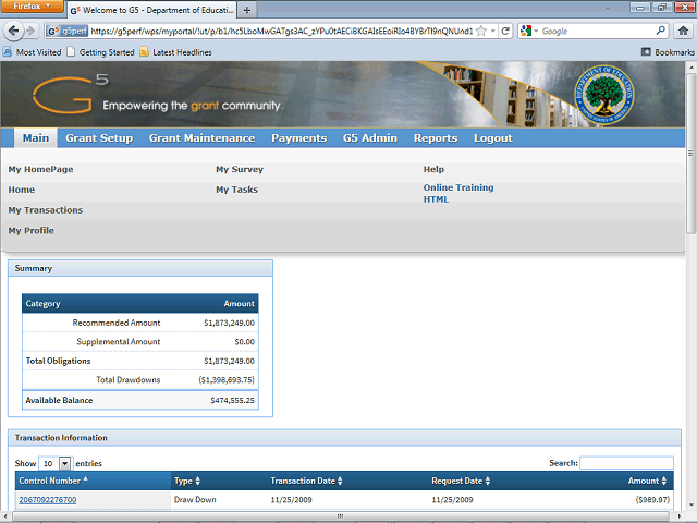 Screen image of this step
