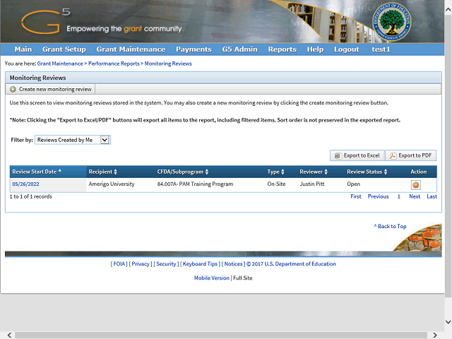 Screen image of this step