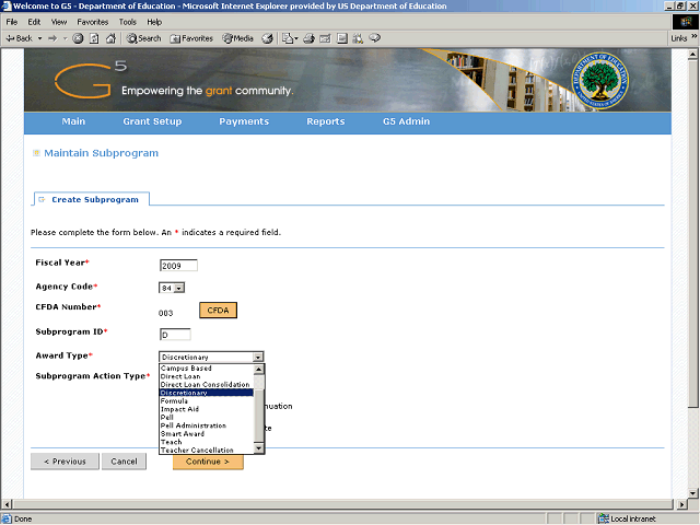 Screen image of this step