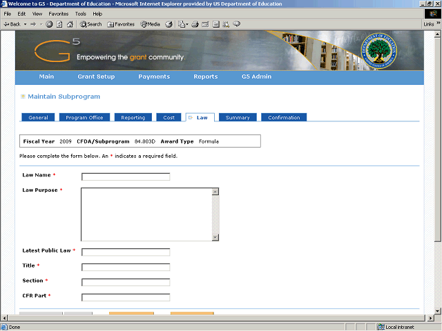 Screen image of this step