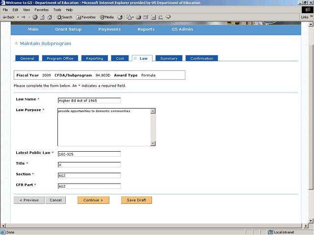 Screen image of this step