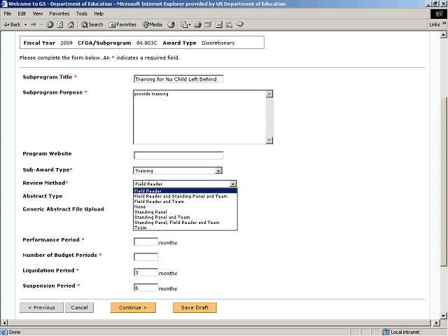 Screen image of this step
