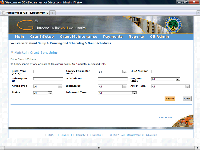 Screen image of this step