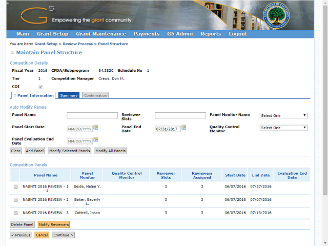 Screen image of this step