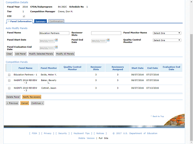 Screen image of this step