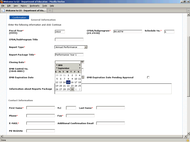 Screen image of this step