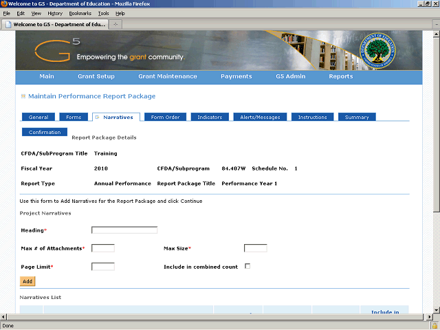 Screen image of this step