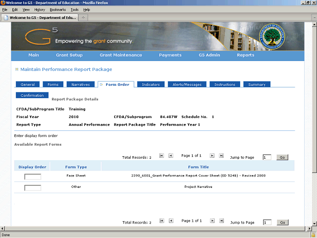Screen image of this step