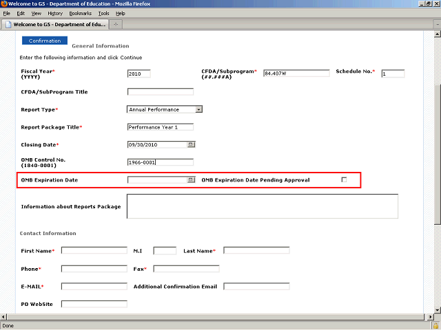 Screen image of this step