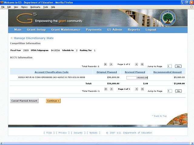 Screen image of this step