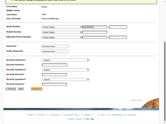 Screen image of this step