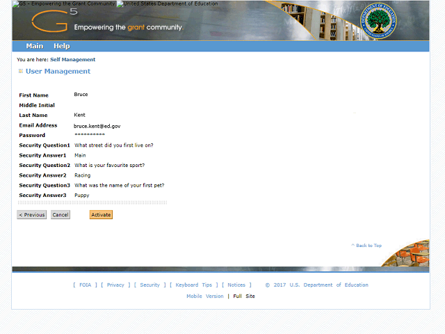 Screen image of this step