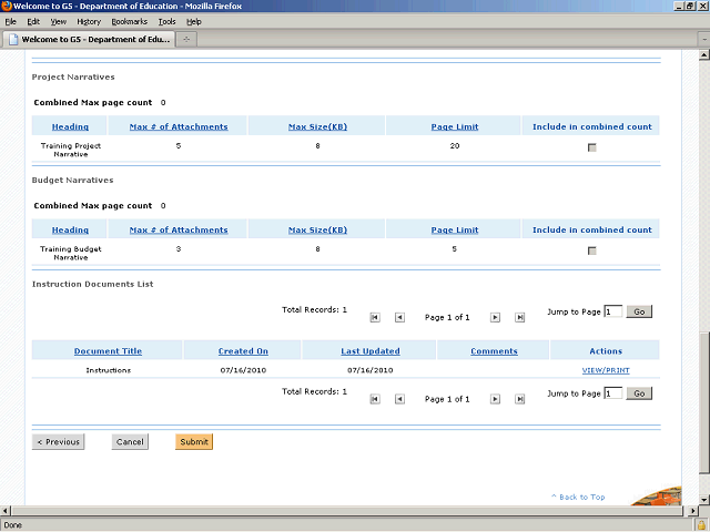 Screen image of this step