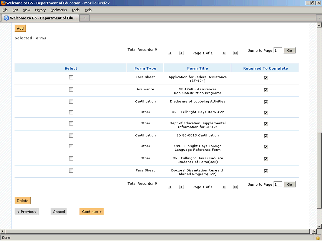Screen image of this step