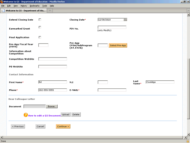 Screen image of this step