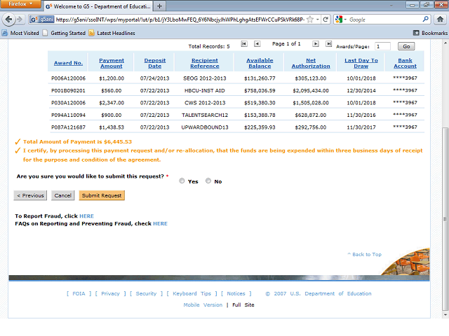 Screen image of this step