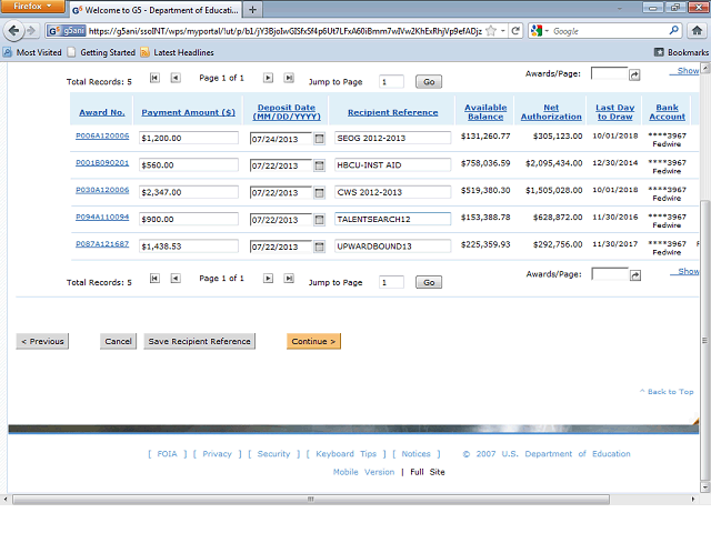 Screen image of this step