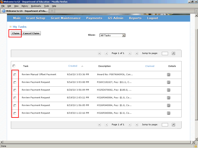 Screen image of this step