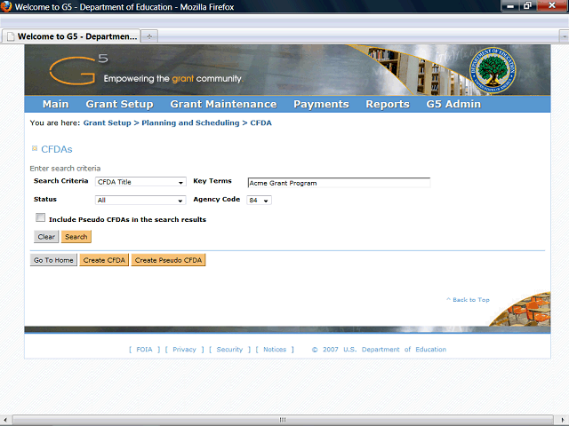 Screen image of this step