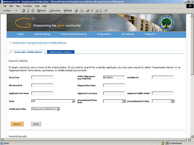 Screen image of this step