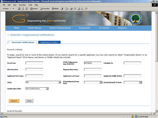 Screen image of this step