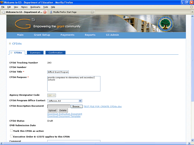 Screen image of this step