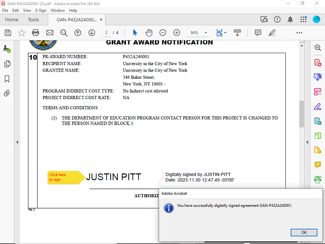 Screen image of this step