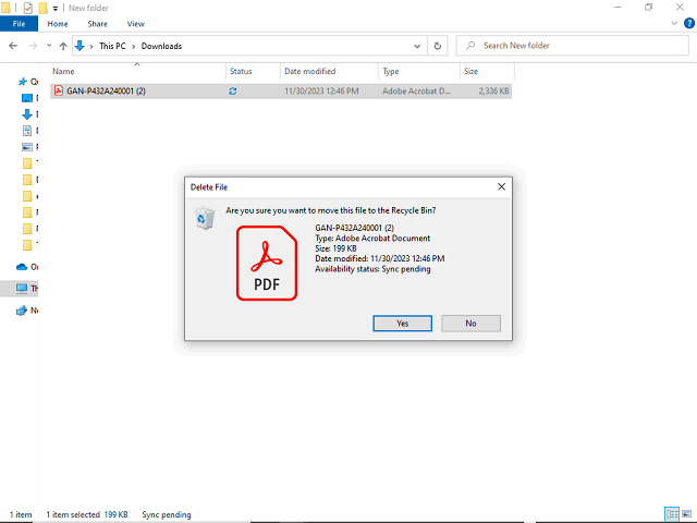 Screen image of this step