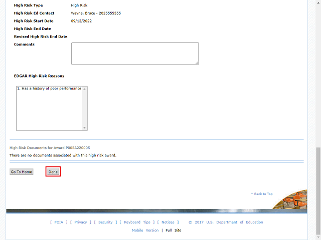 Screen image of this step