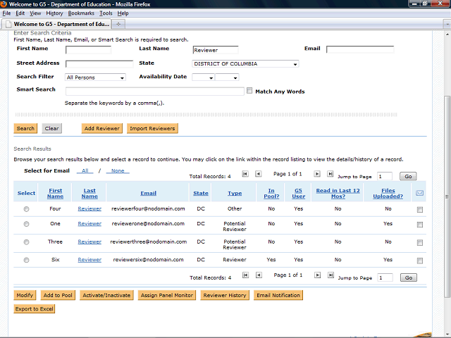 Screen image of this step