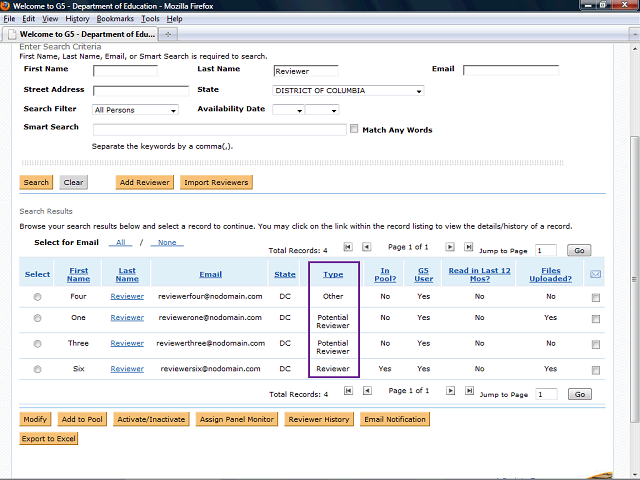Screen image of this step