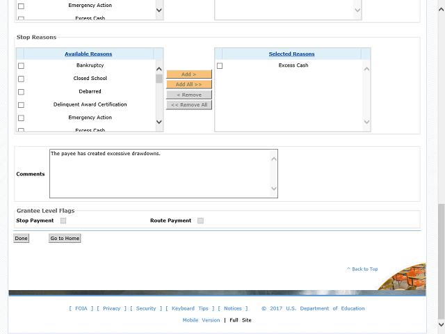 Screen image of this step