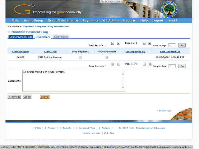 Screen image of this step