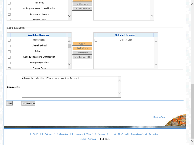 Screen image of this step