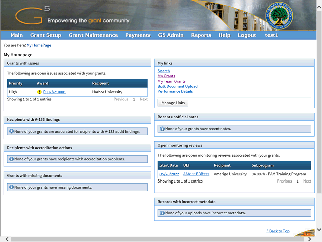 Screen image of this step