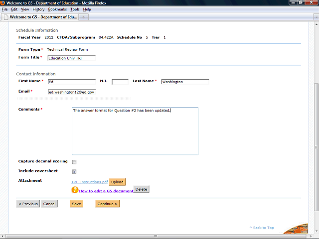 Screen image of this step