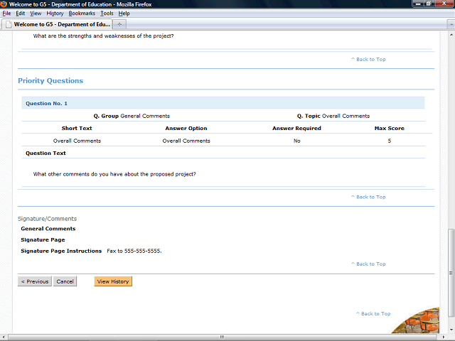 Screen image of this step