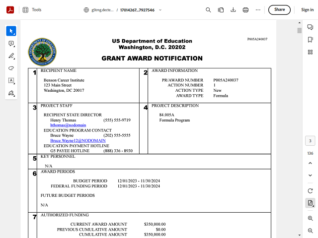 Screen image of this step