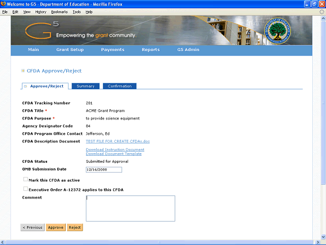 Screen image of this step