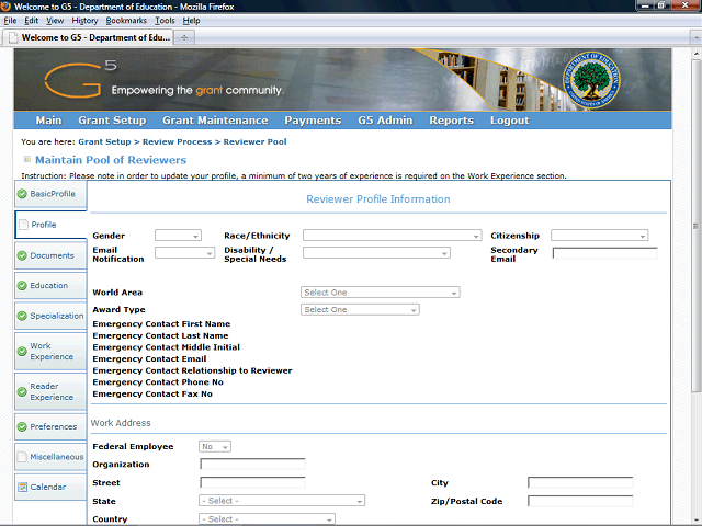 Screen image of this step