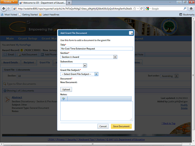 Screen image of this step