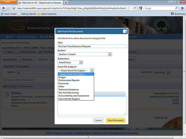 Screen image of this step
