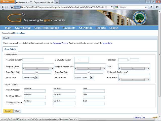 Screen image of this step