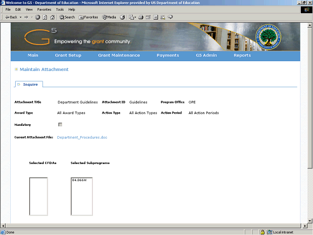 Screen image of this step