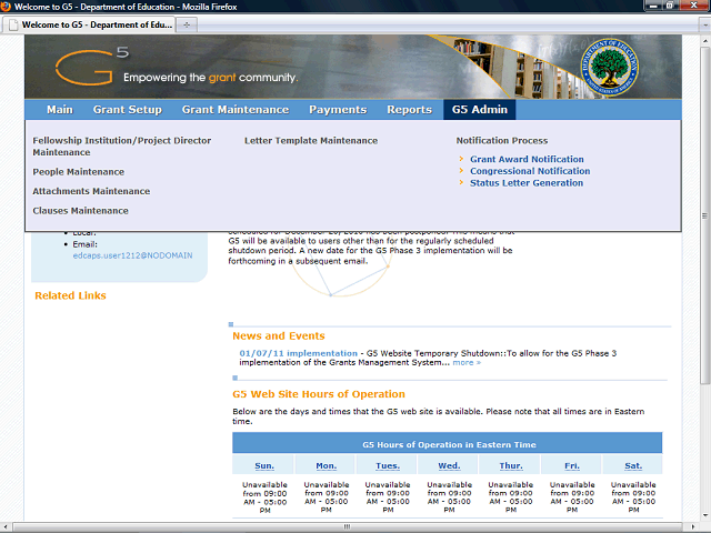 Screen image of this step