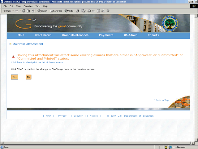 Screen image of this step