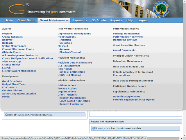 Screen image of this step